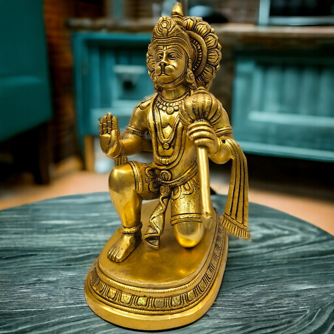 Brass Hanuman Murti
