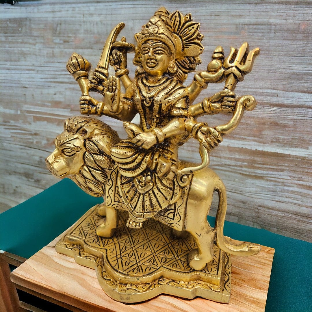 Brass Durga Maa