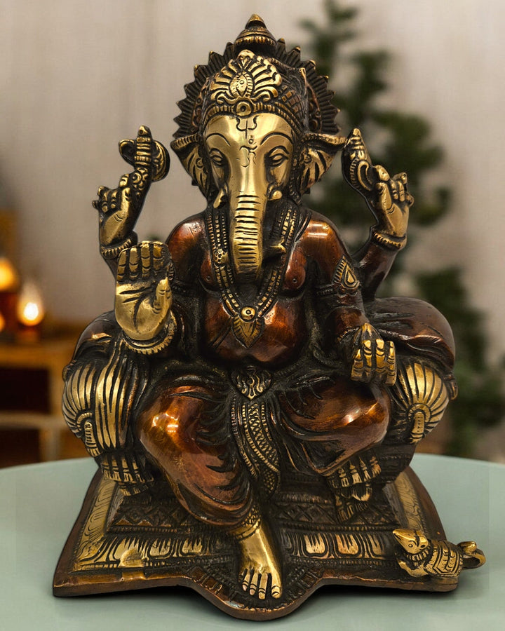 Brass Ganesh Statue