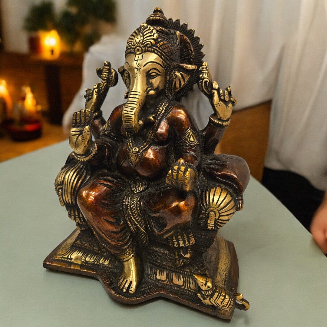 Brass Ganesh Statue