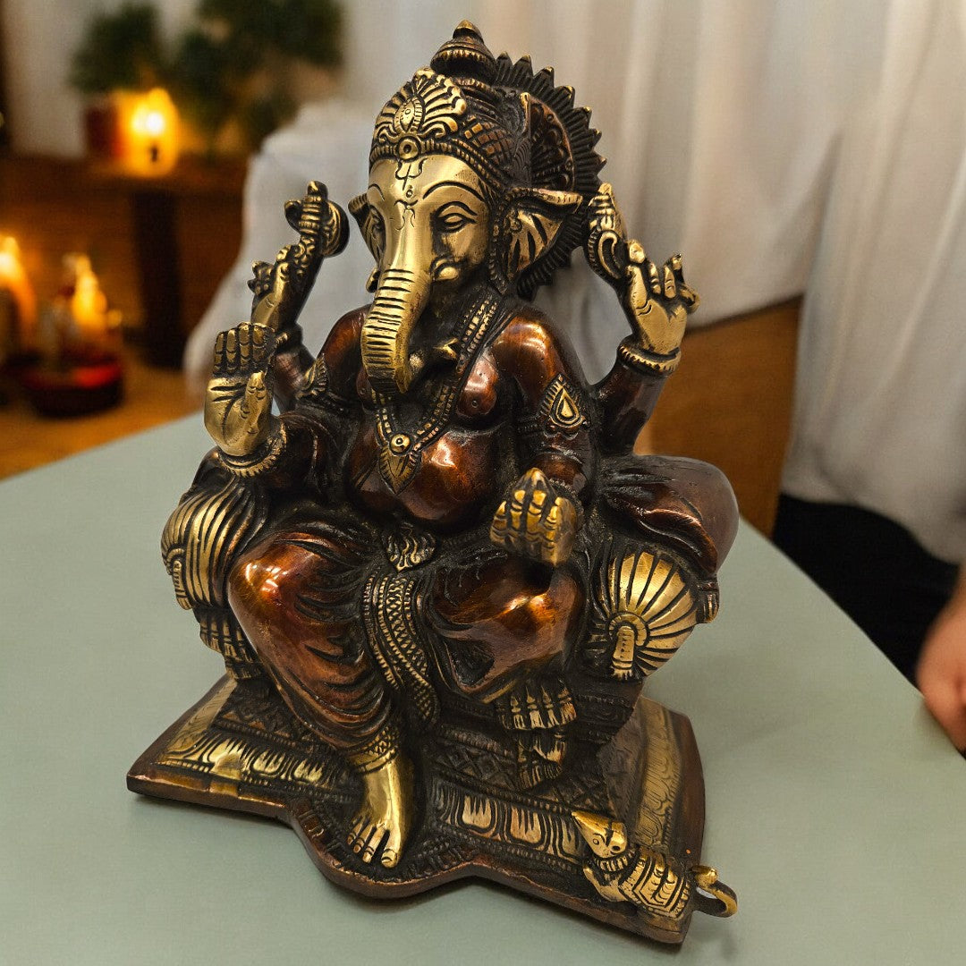 Brass Ganesh Statue