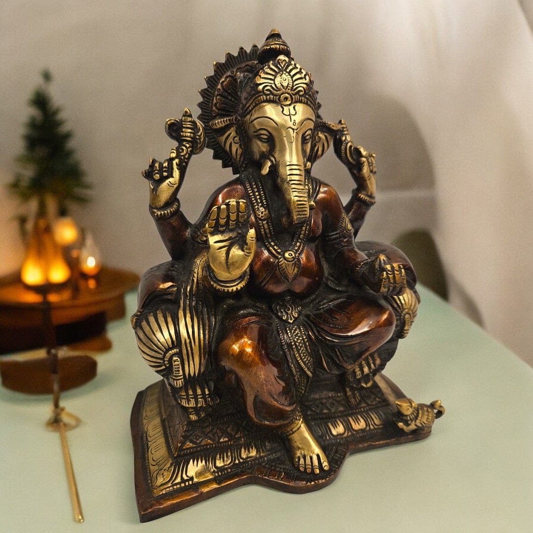 Brass Ganesh Statue