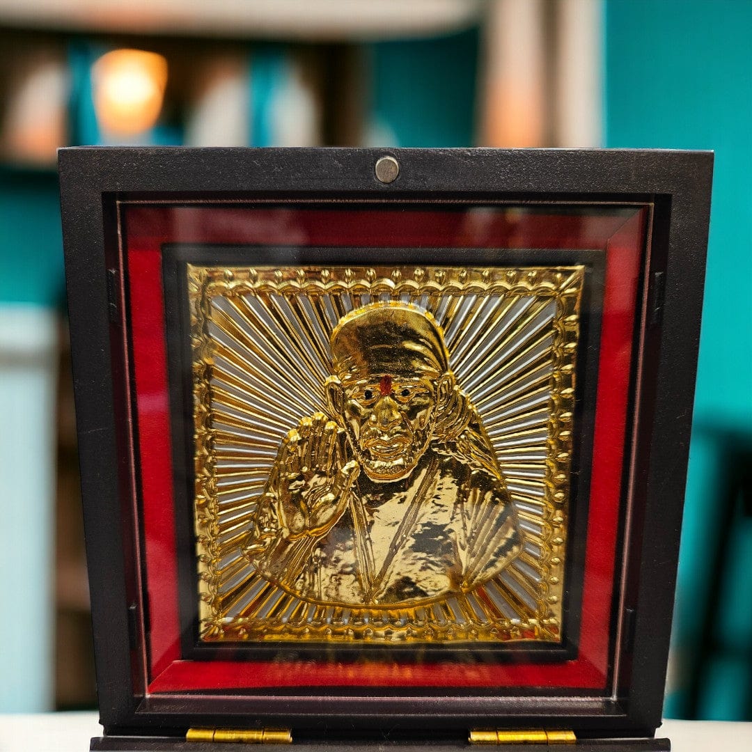 Gold Foil Om Sai Ram