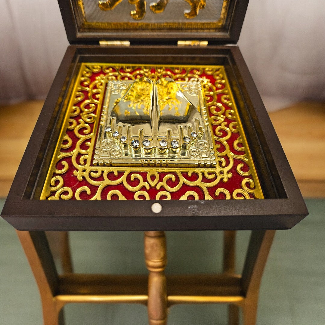 Gold Foil Jai Mata Di Gift \Pooja Box