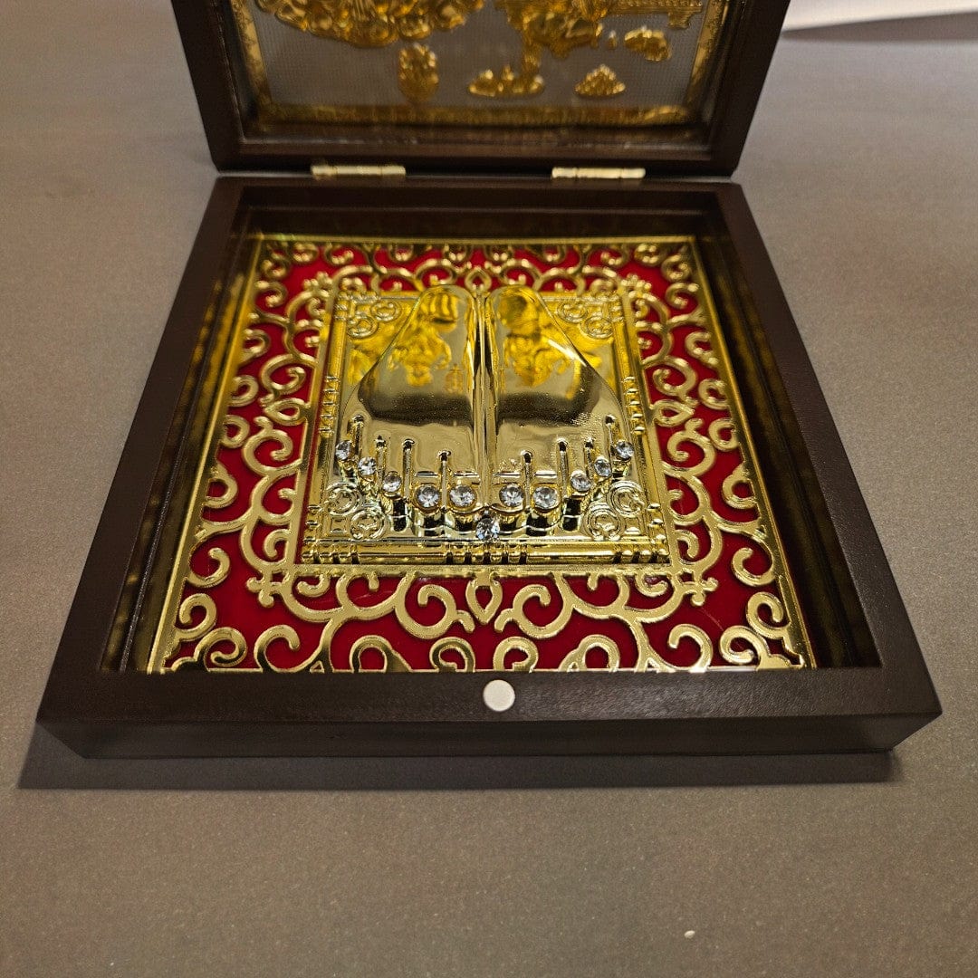 Gold Foil Jai Shree Laxmi Ganesh