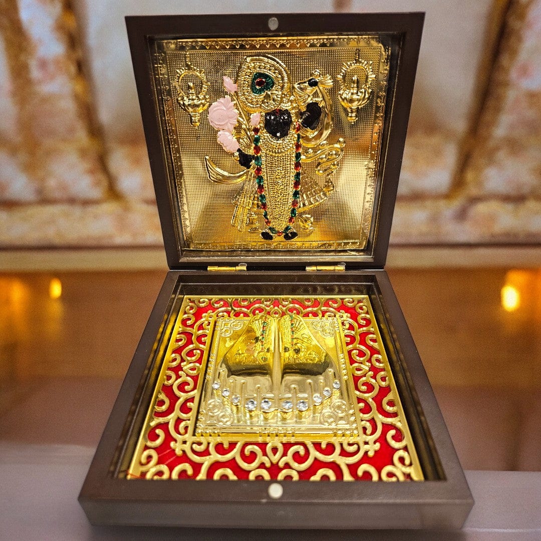 Gold Foil Jai Shree Krishna
