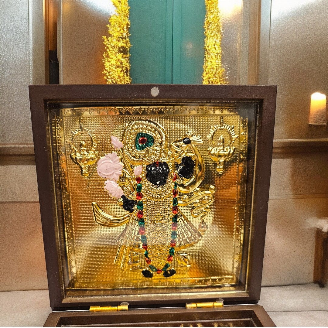 Gold Foil Jai Shree Krishna