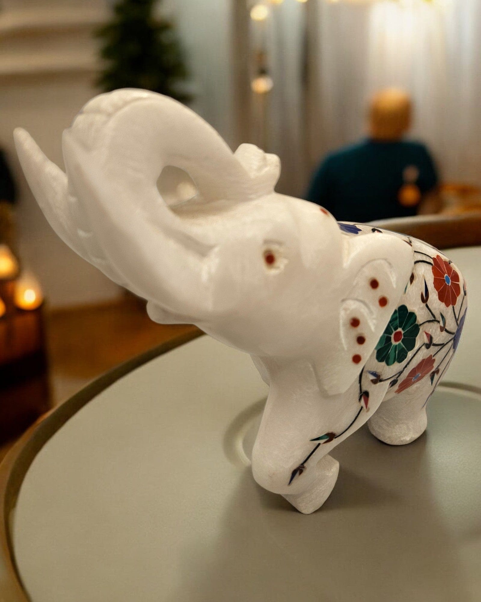 White Marble Elephant