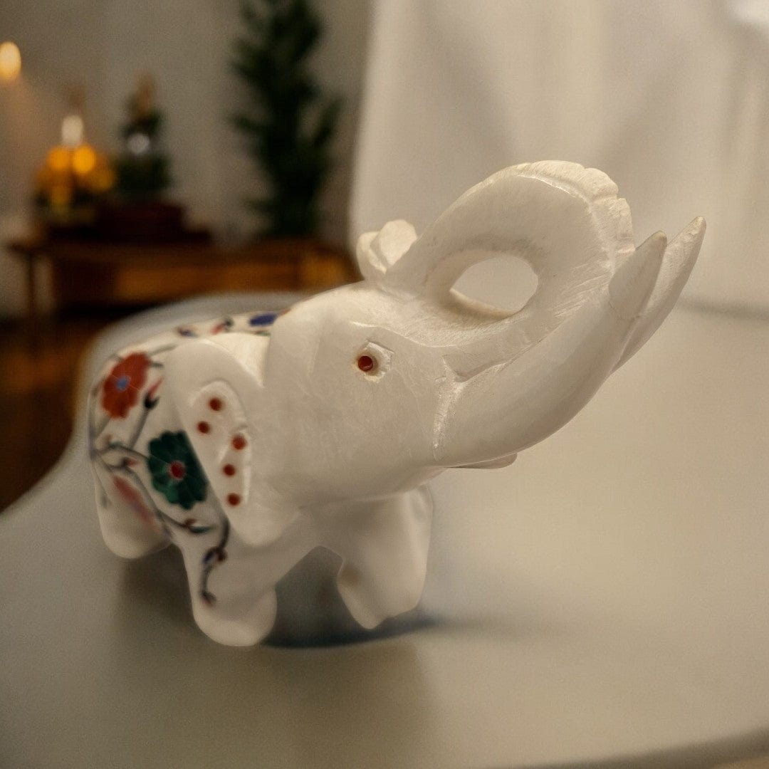 White Marble Elephant