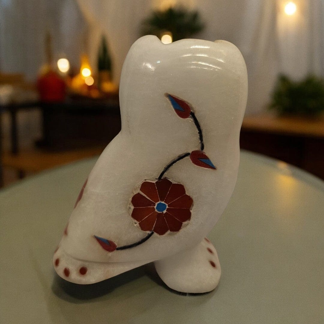 White Marble owl