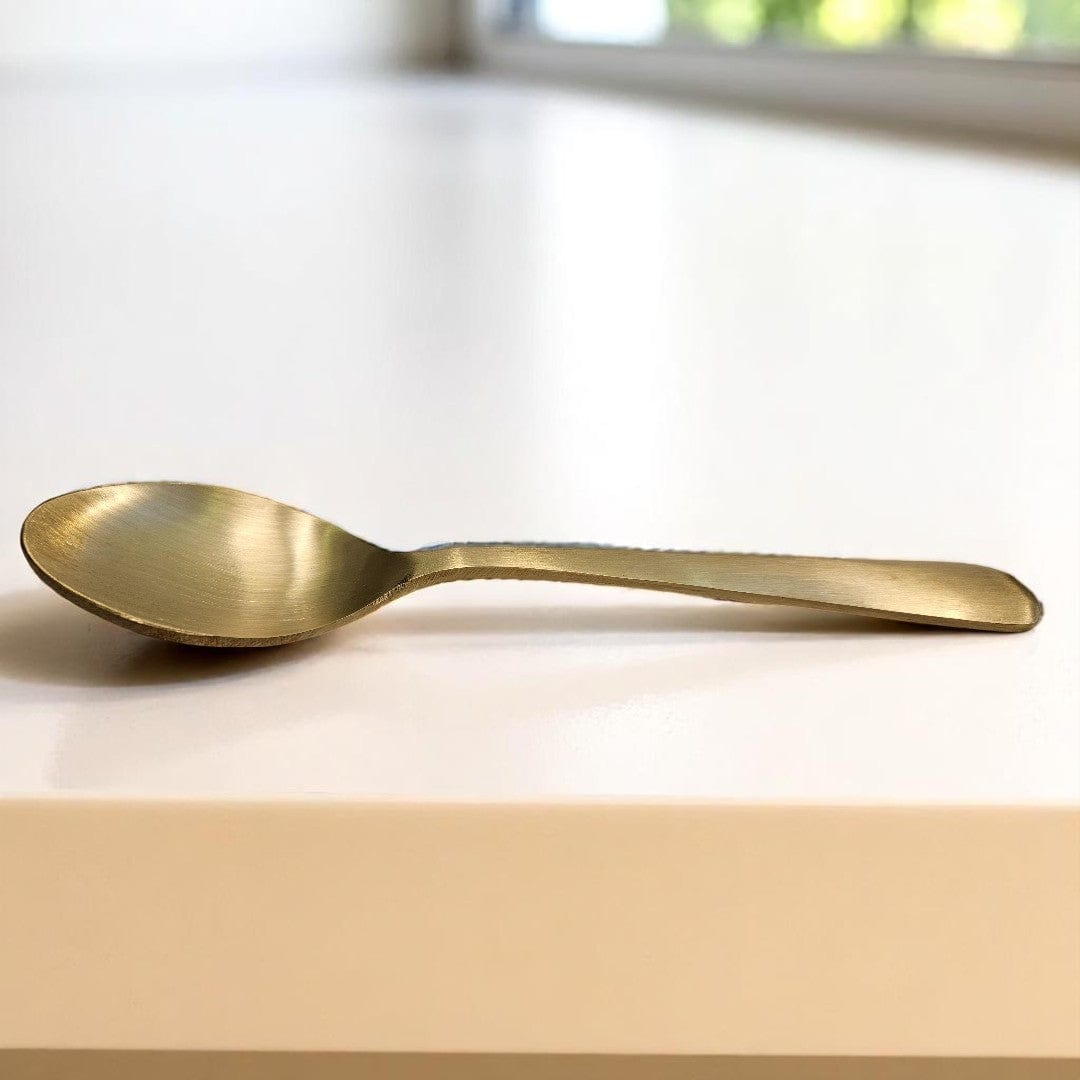 Tamas Heavy Duty Pure Lead Free Premium Kaansa Dinner Set – Handcrafted Bronze Thali Set with Spoon, Bowls & Glass Matt Finish| Ayurvedic Wellness Gift in Velvet Box