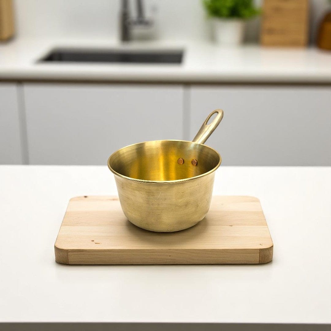 Buy Traditional Shuddh Bronze Frying Pan – Handcrafted Ayurvedic Cookware