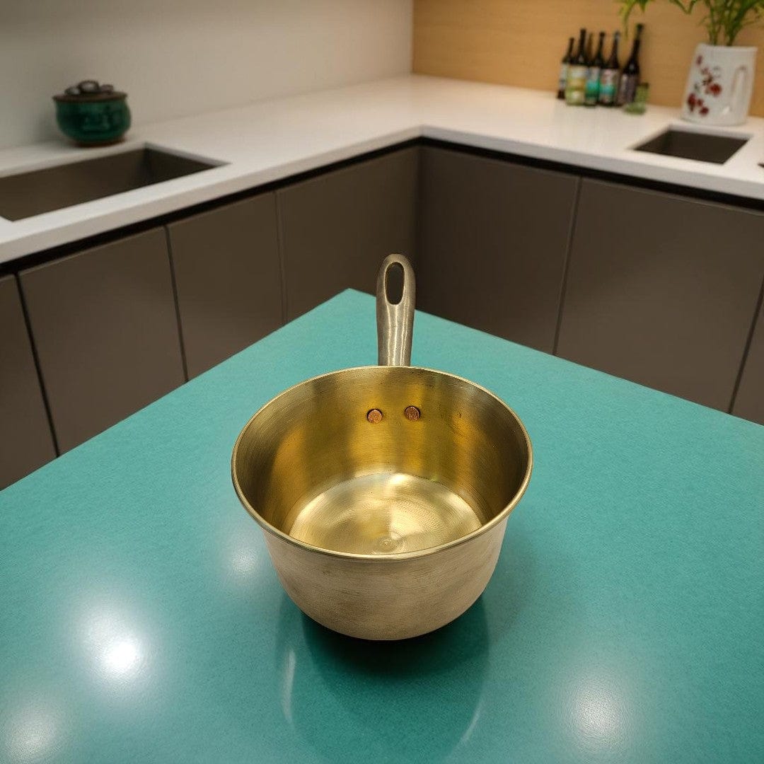 Buy Traditional Shuddh Bronze Frying Pan – Handcrafted Ayurvedic Cookware