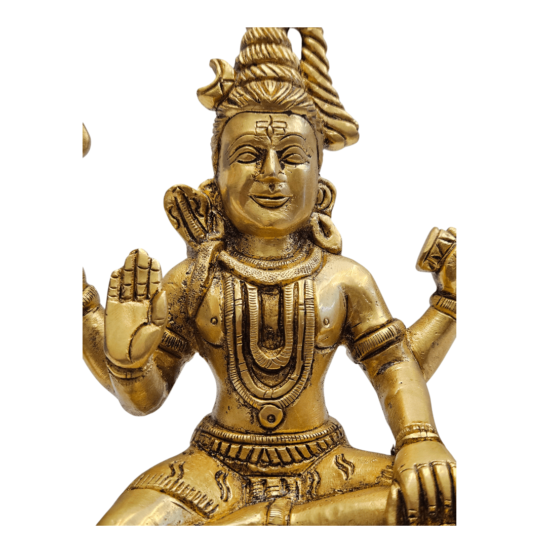 Buy Brass Shiv Ji Idol – Vastu Friendly Gift by Tamas in Velvet Box