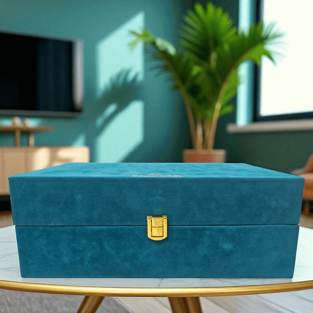 Brass Krishna Idol Handcrafted Statue with Gift Box for Home Temple & Gifting