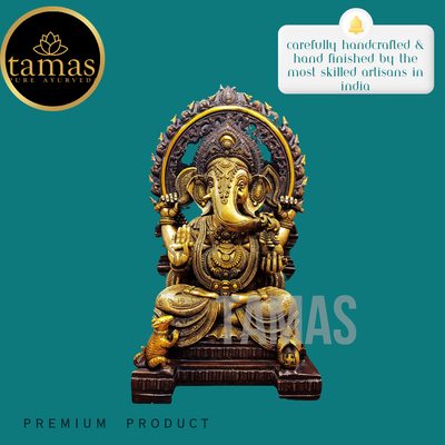 Tamas Brass Lord Ganesha Idol (21 Inch)