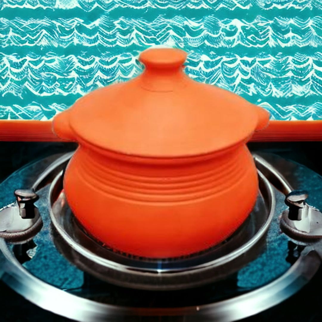 Natural Clay Deep Pot