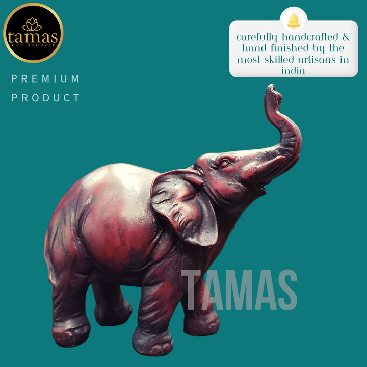 Tamas Elephant Poly Resin Statue (6 Inches)