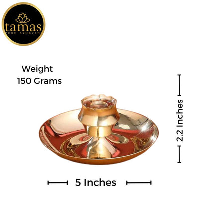 Tamas Brass Incense Holder (2.2 Inches)