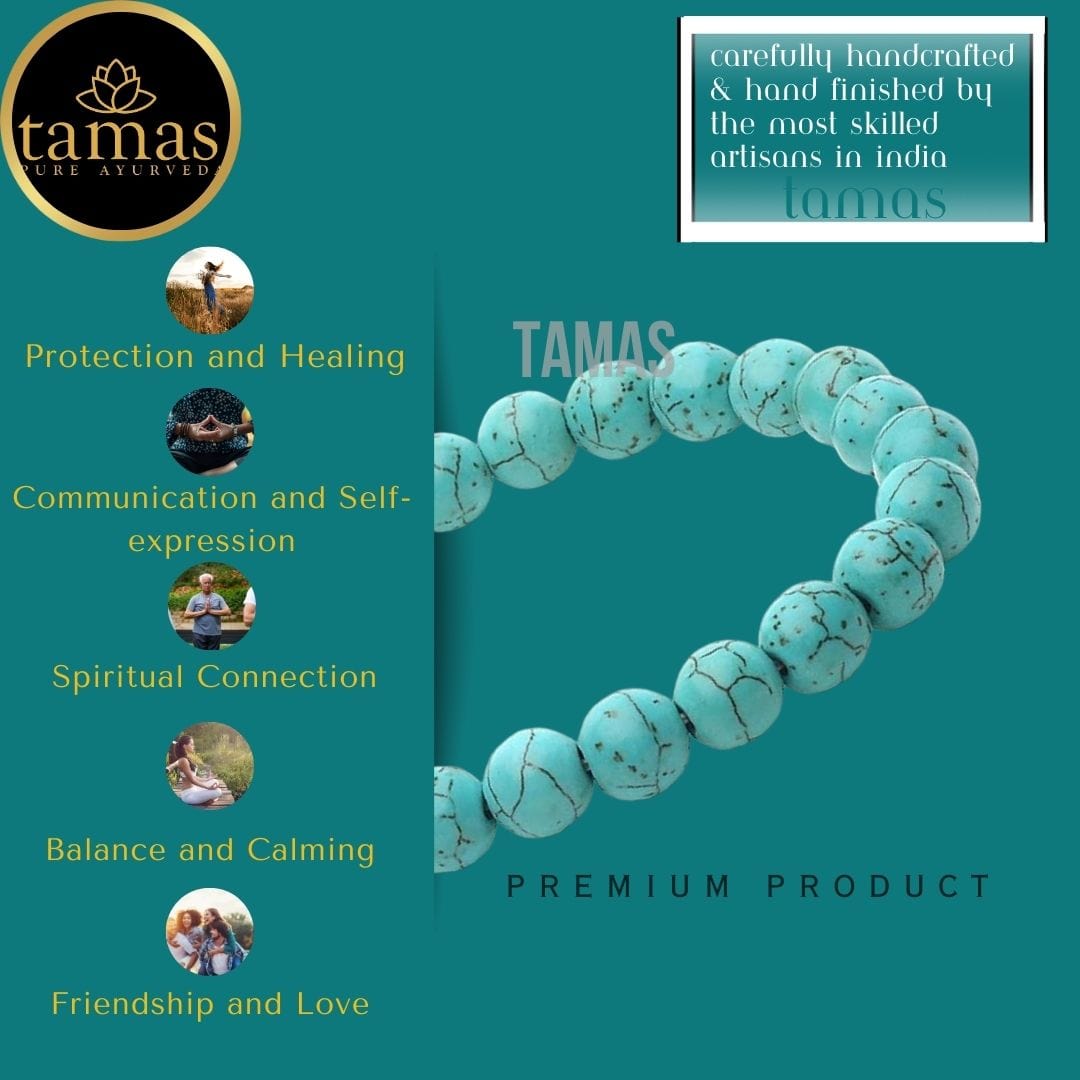 Turquoise Healing Crystal Gemstone  Bracelet