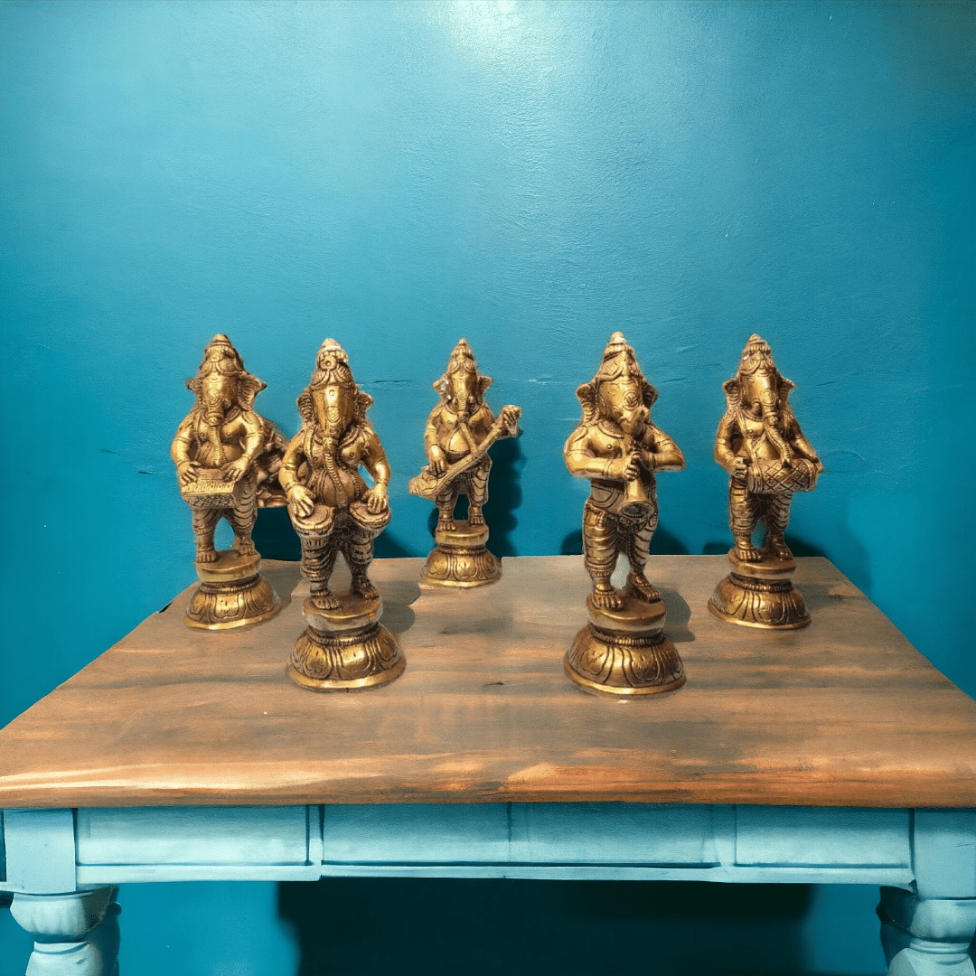 Brass Musical Ganesha Orchestra