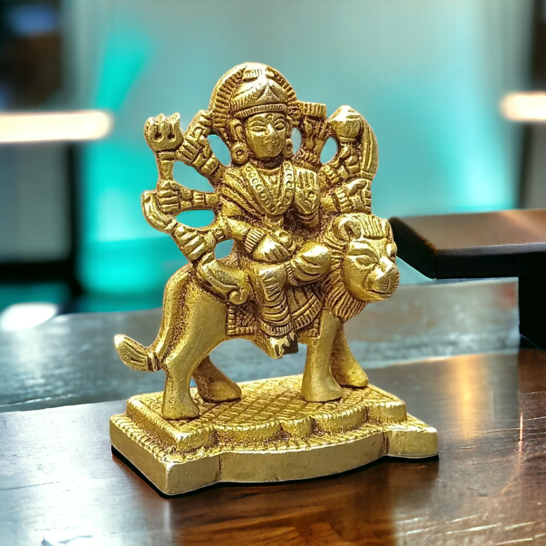 Tamas Brass Durga Mata Home Temple
