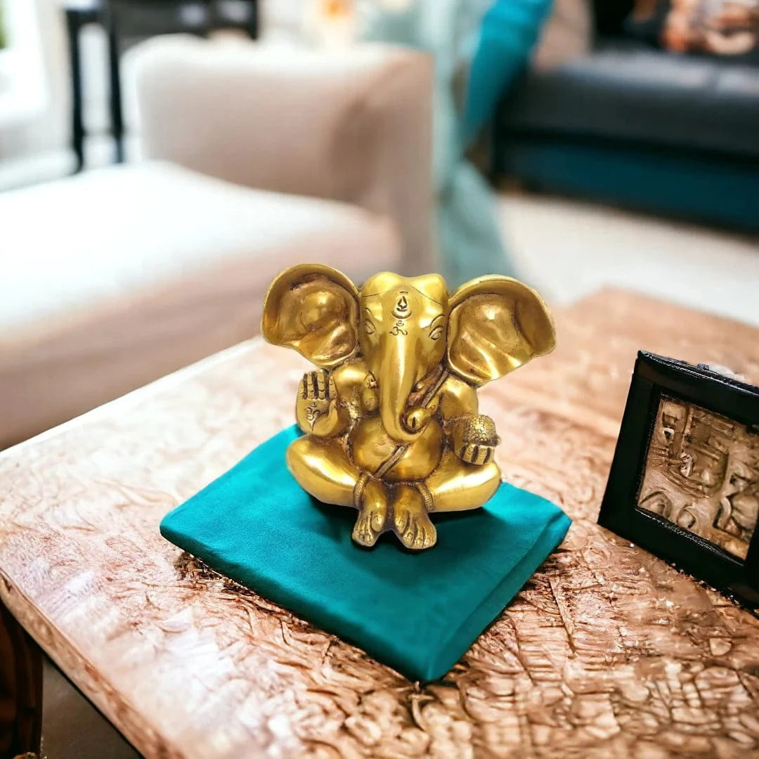 Brass Lord Ganesha Statue