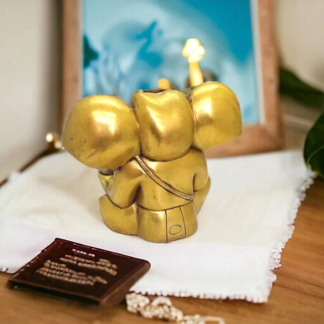 Brass Lord Ganesha Statue
