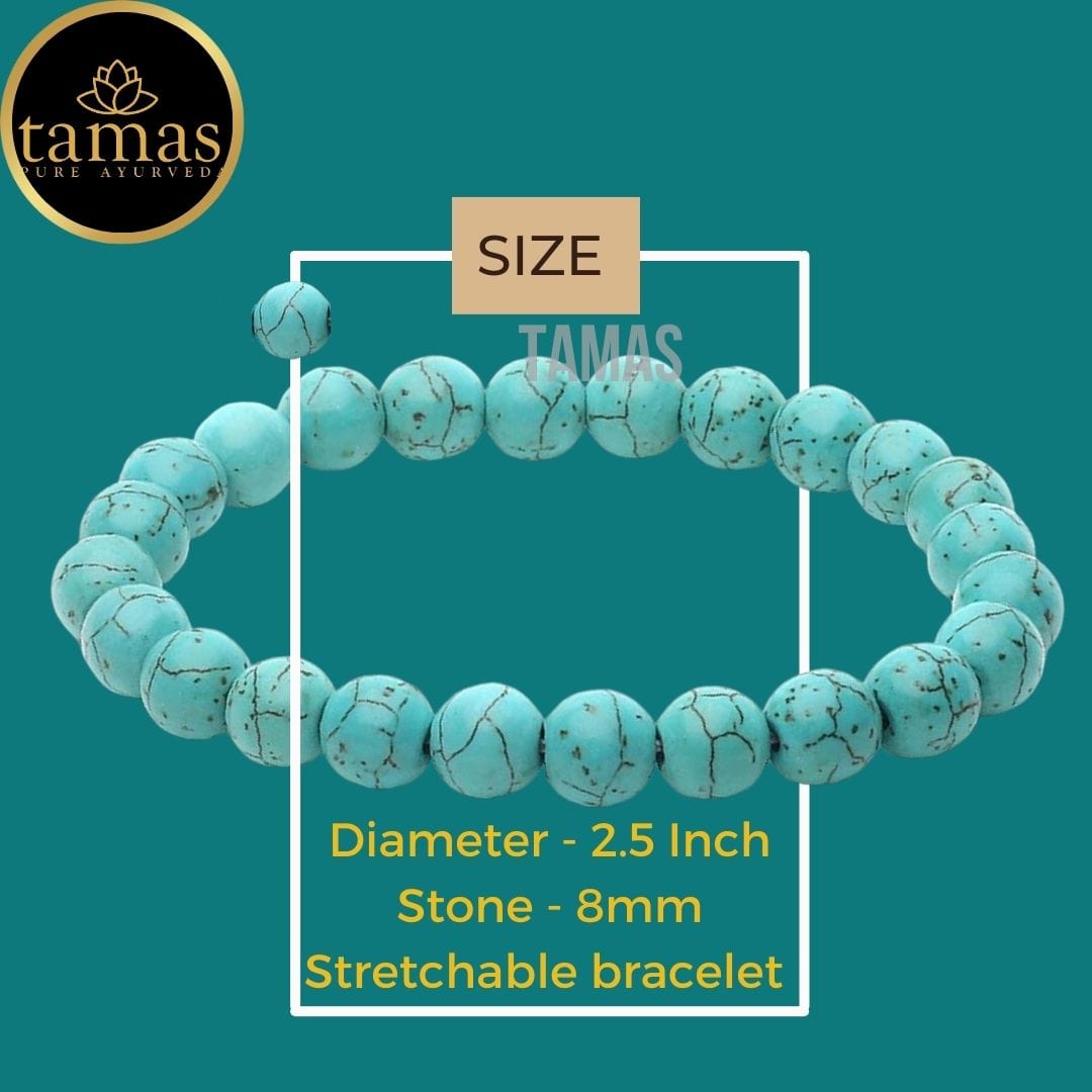Turquoise Healing Crystal Gemstone  Bracelet
