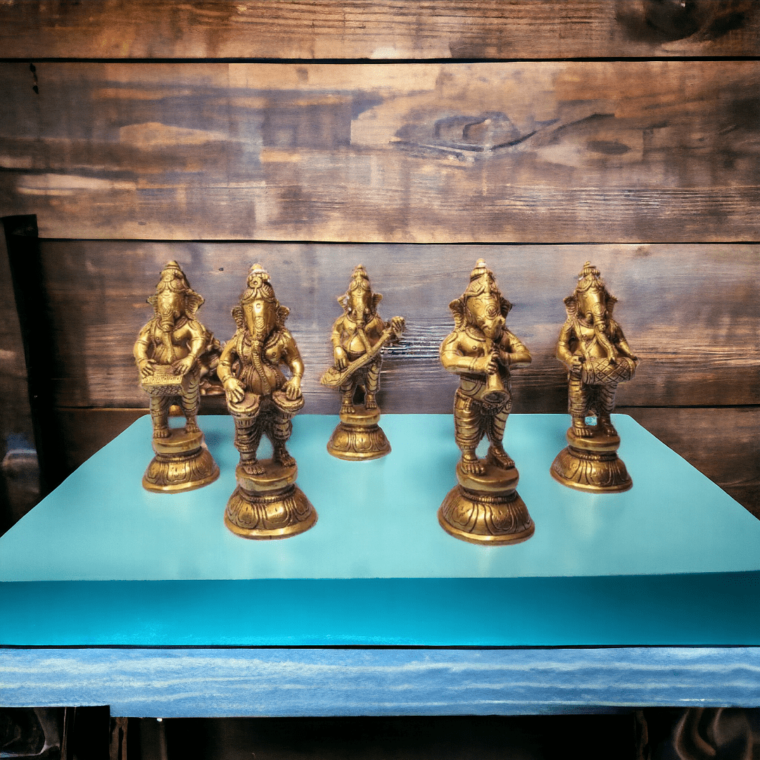 Brass Musical Ganesha Orchestra