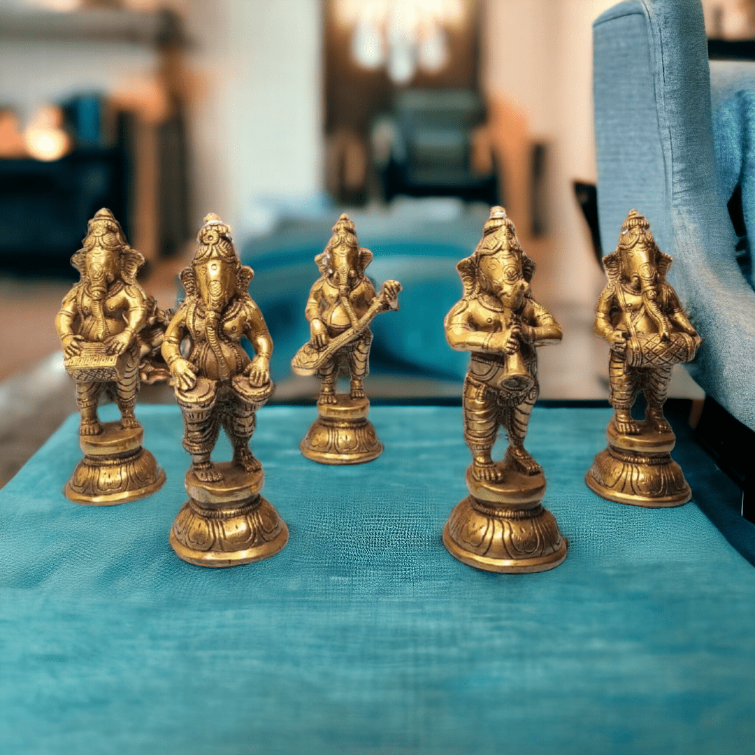 Brass Musical Ganesha Orchestra