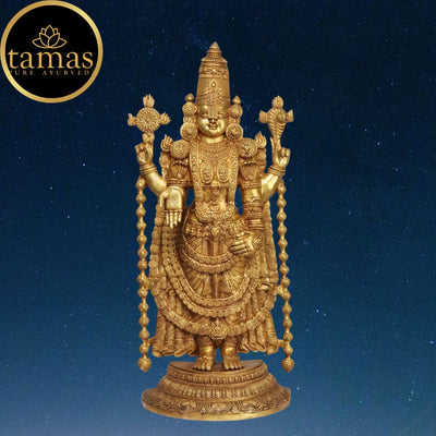 Tamas Brass Tirupati Bala Ji God Idol (38 Inches)