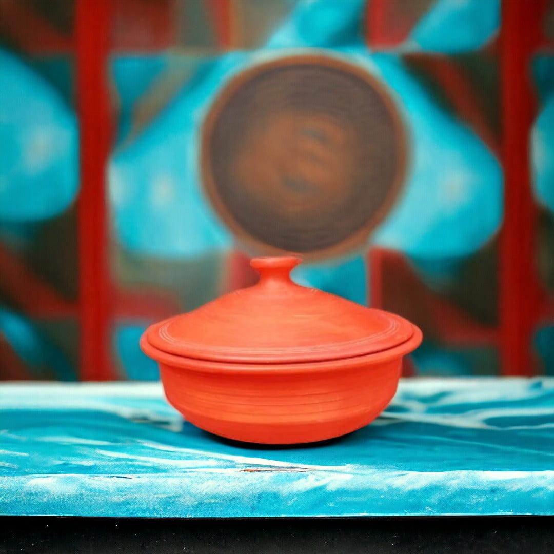Clay Indian  Kadhai