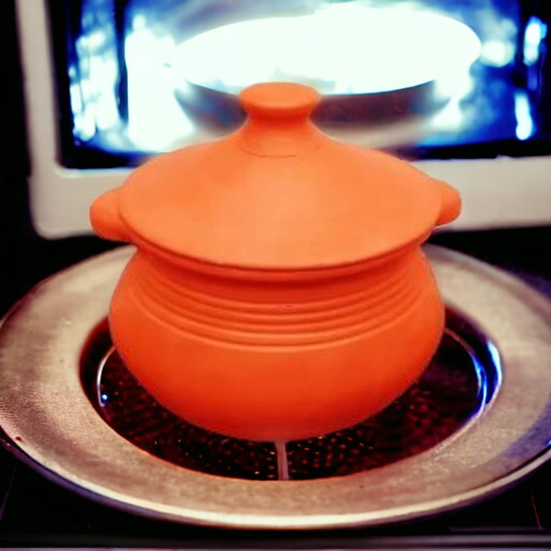 Natural Clay Deep Pot