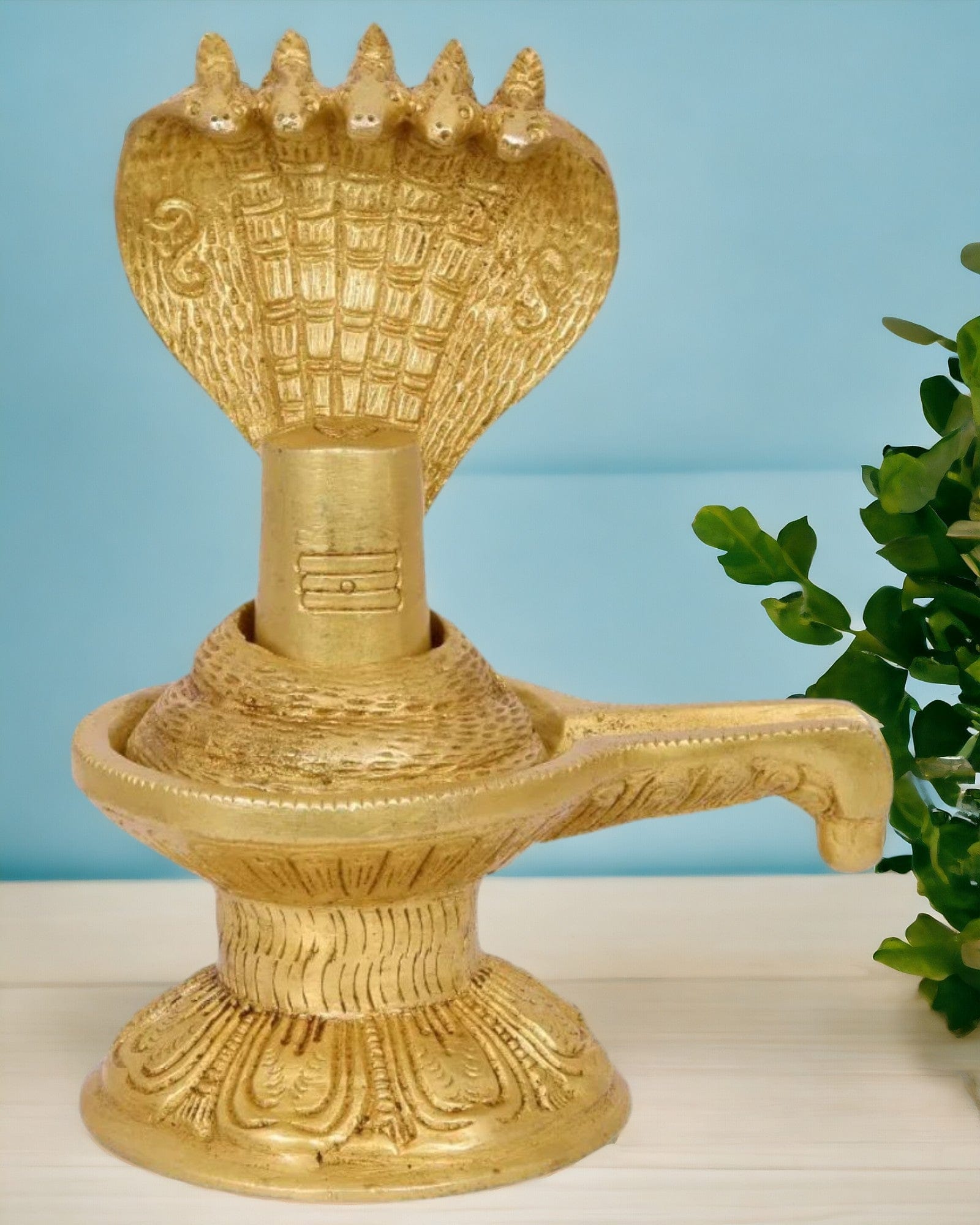 Brass Shivling