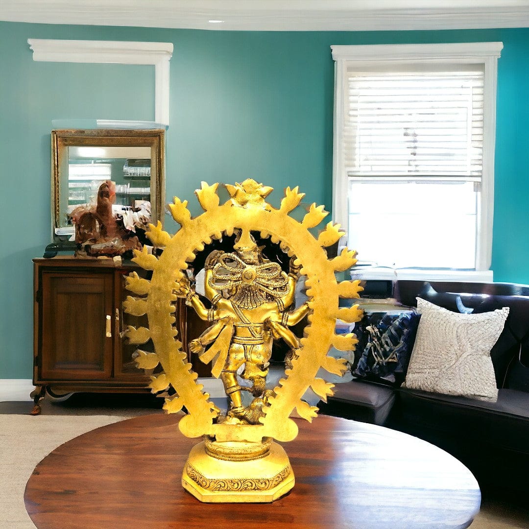 Brass Shiva