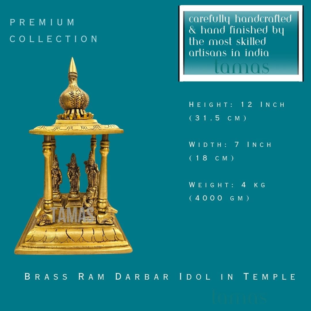 Brass Ram Darbar Idol