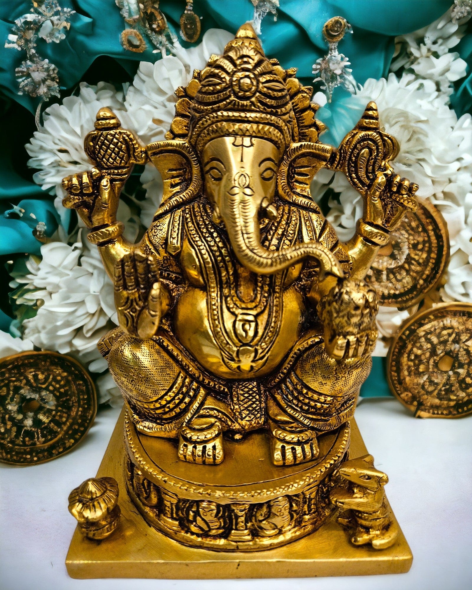 Brass Lord Ganesh Statue