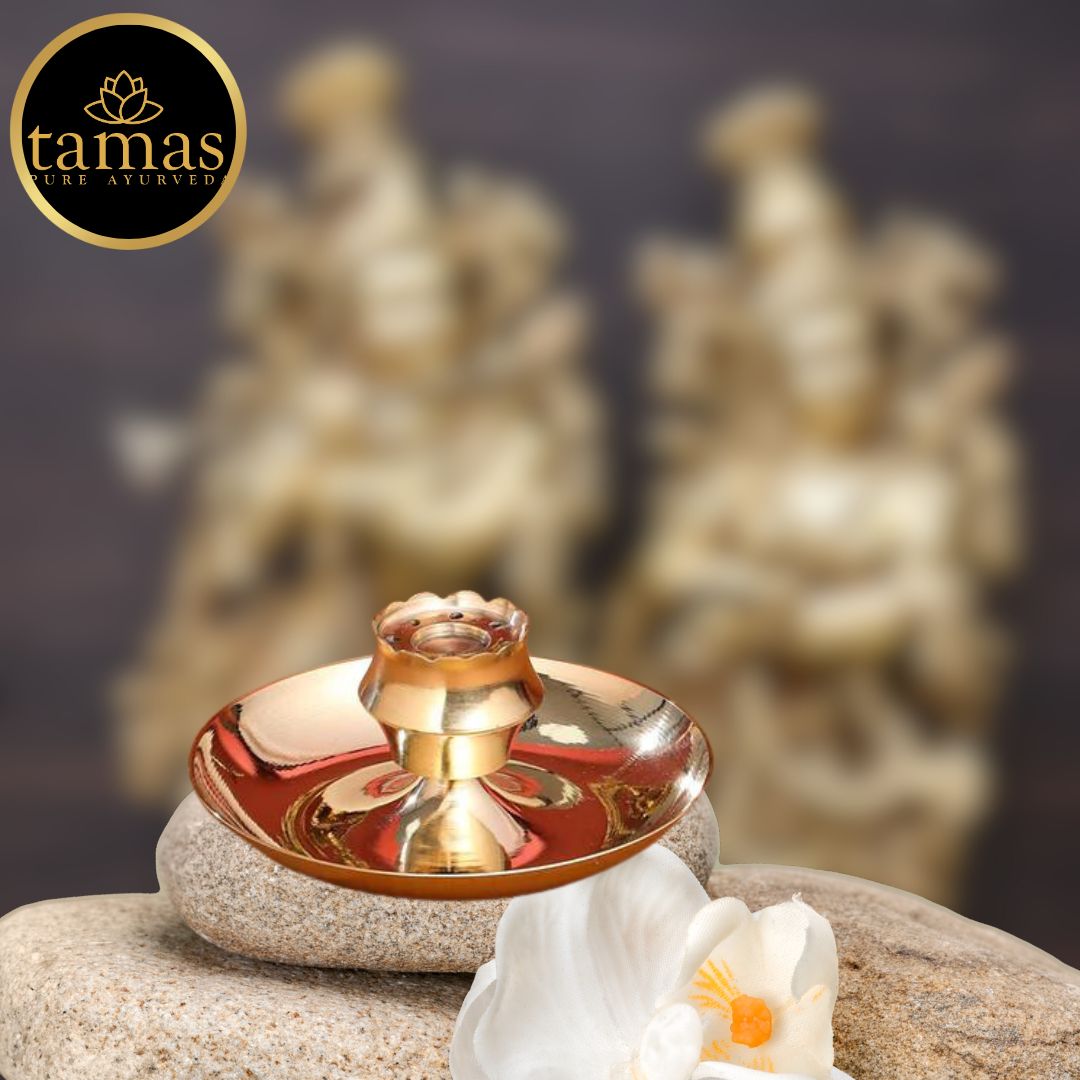 Tamas Brass Incense Holder (2.2 Inches)