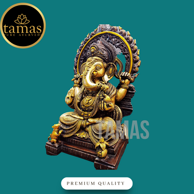 Tamas Brass Lord Ganesha Idol (21 Inch)