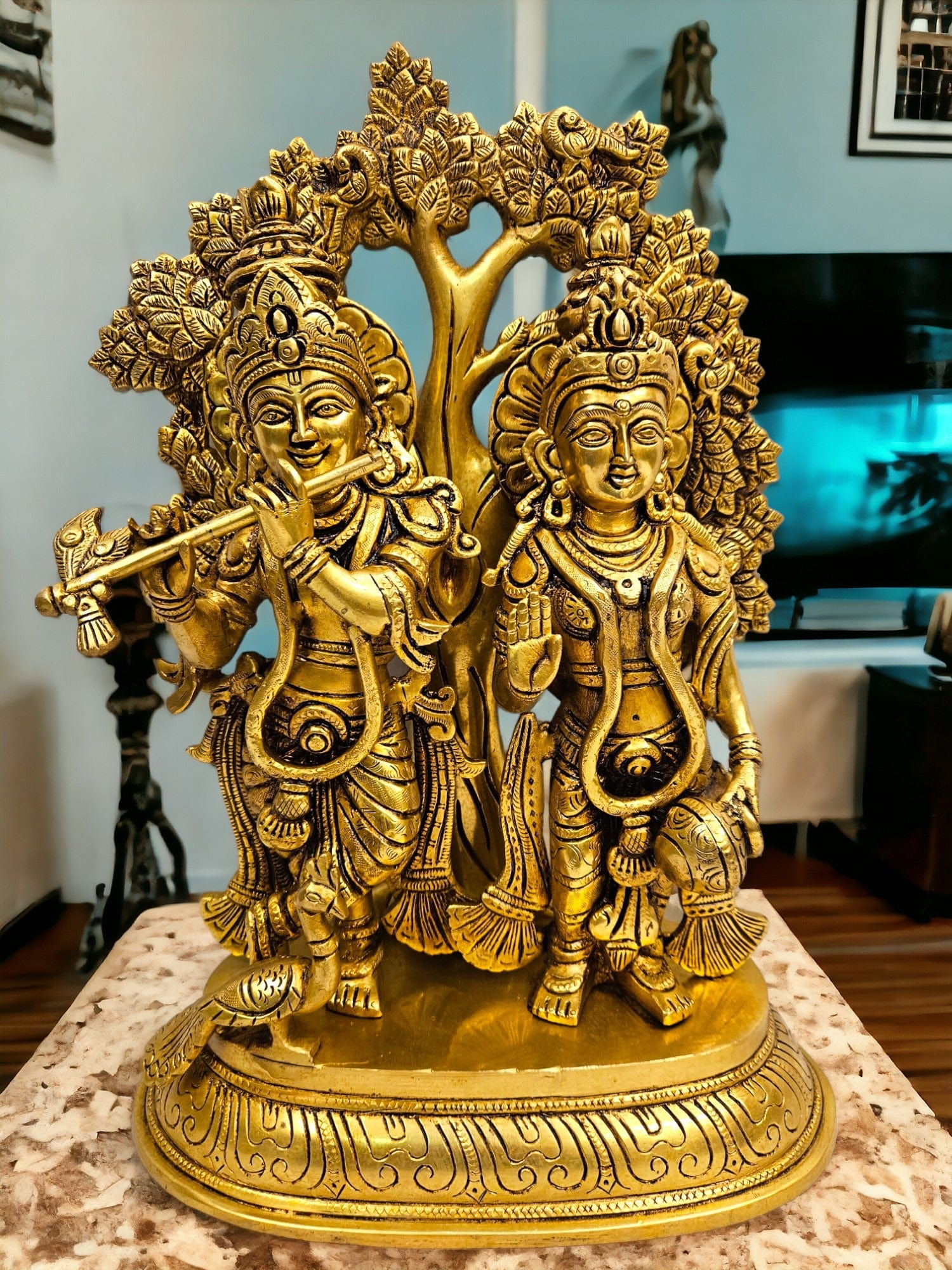 Brass Radha Krishan