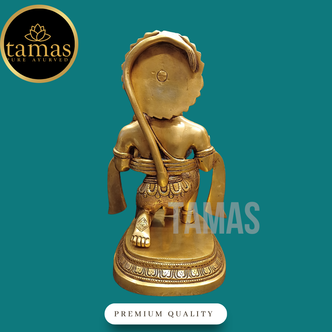 Tamas Brass Hanuman Ji Statue (11.2 Inch)