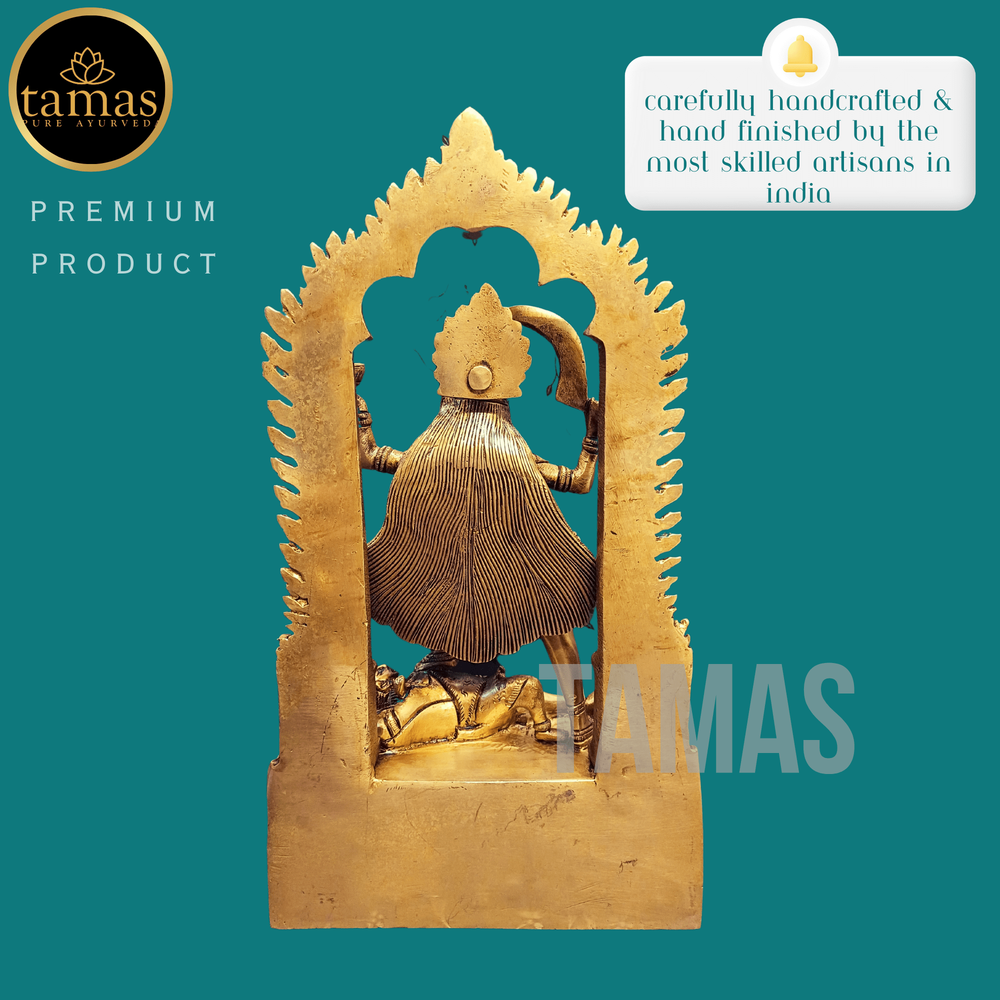 Brass Kaali Maa Statue