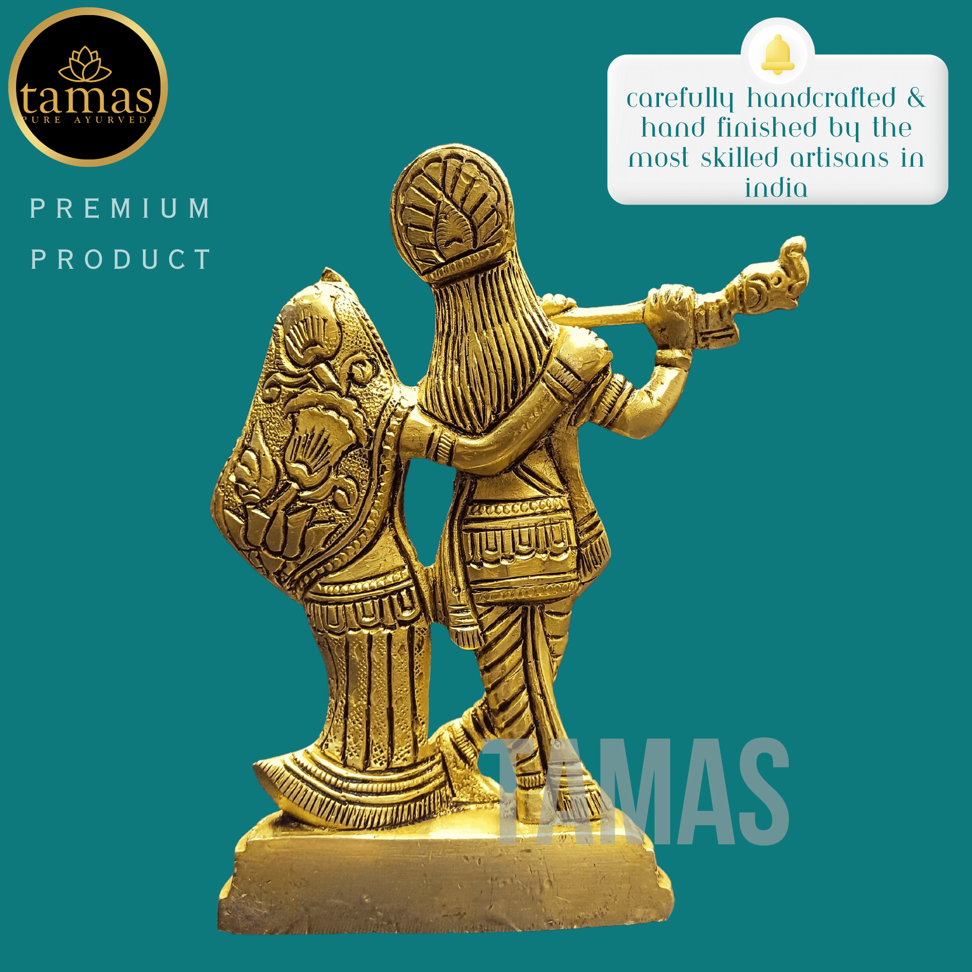Tamas Brass Radha Krishna idol