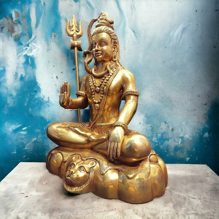 Brass Shiv Ji Statue