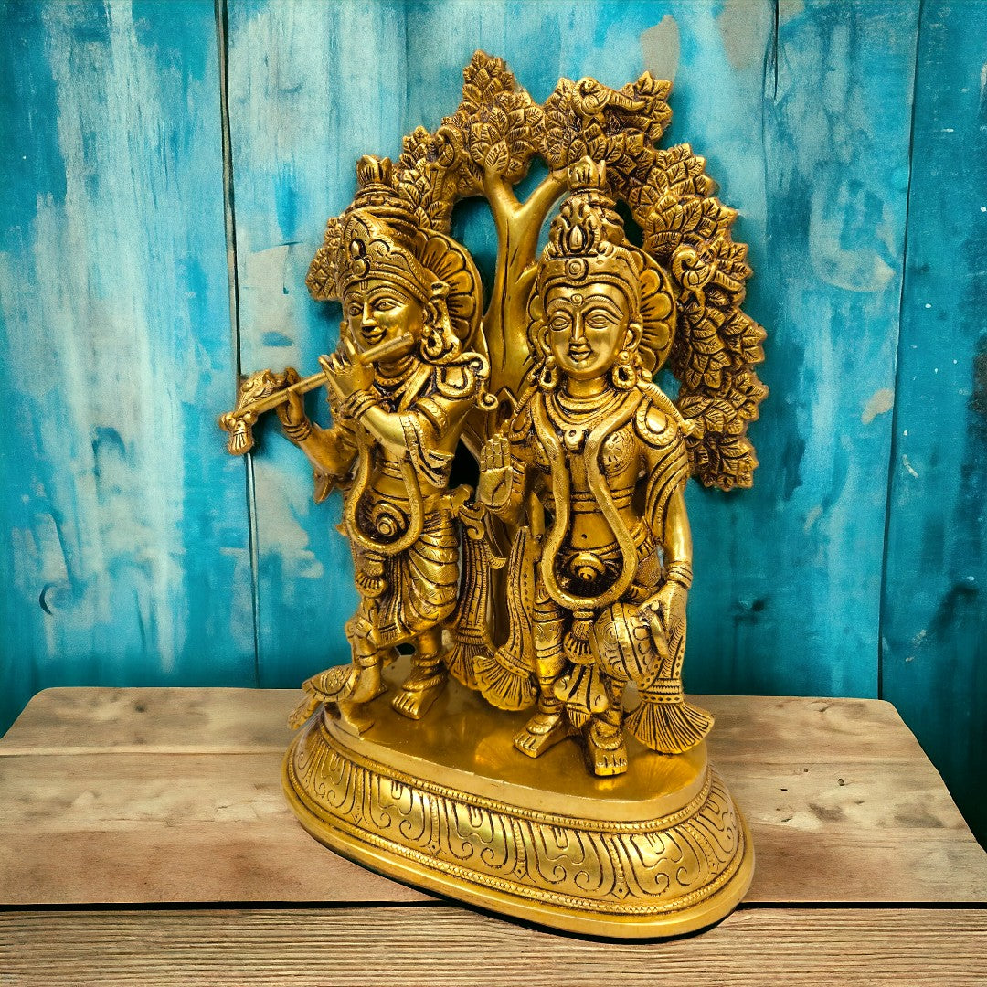 Brass Radha Krishan