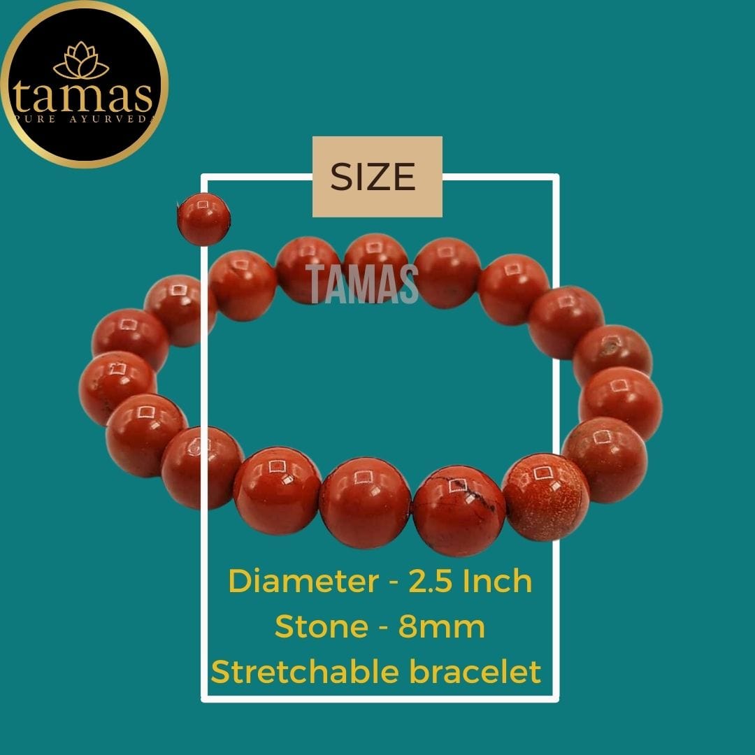 Red Jasper Healing Crystal Gemstone  Bracelet