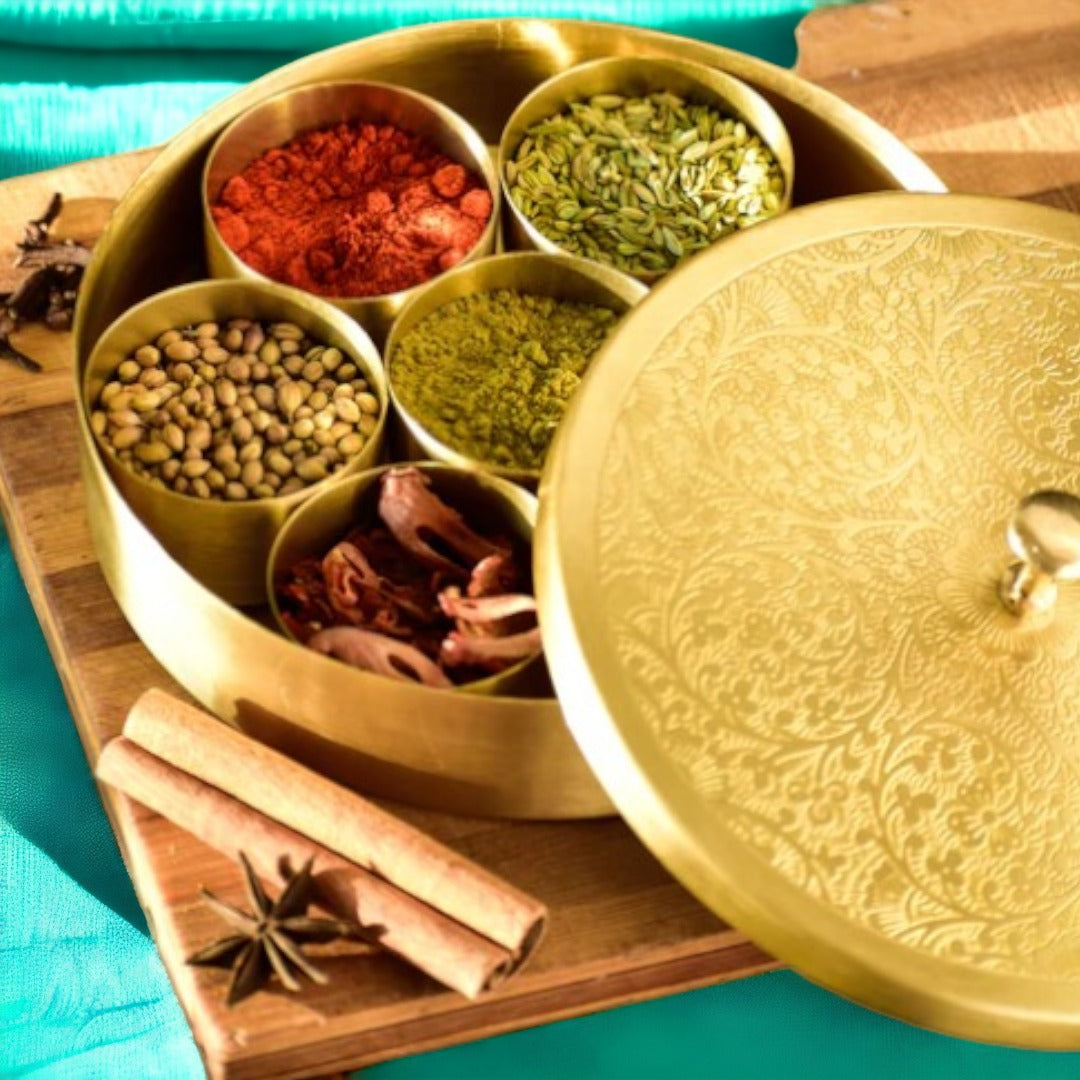 Tamas Brass Spice / Masala Box