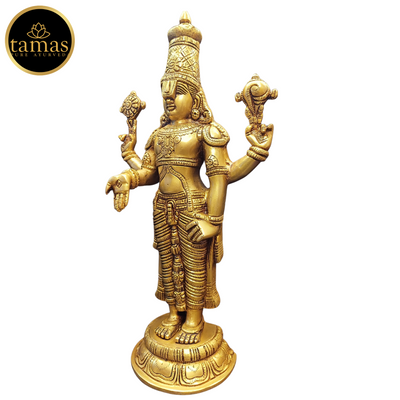 Tamas Brass Tirupati Bala Ji Statue (17 Inches)
