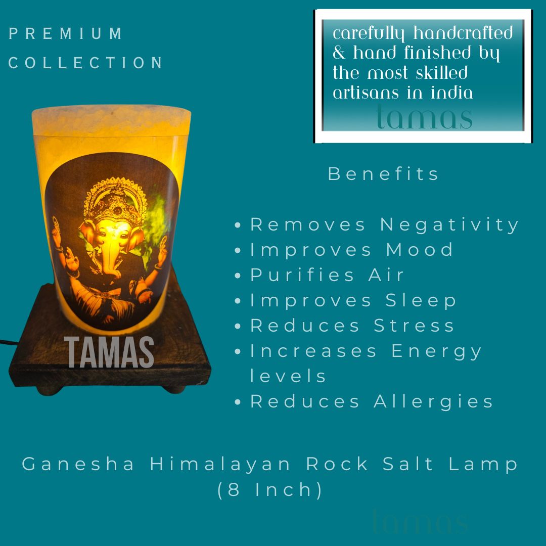 Ganesha Himalayan Rock Salt Lamp